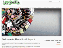 Tablet Screenshot of photoboothlayout.com